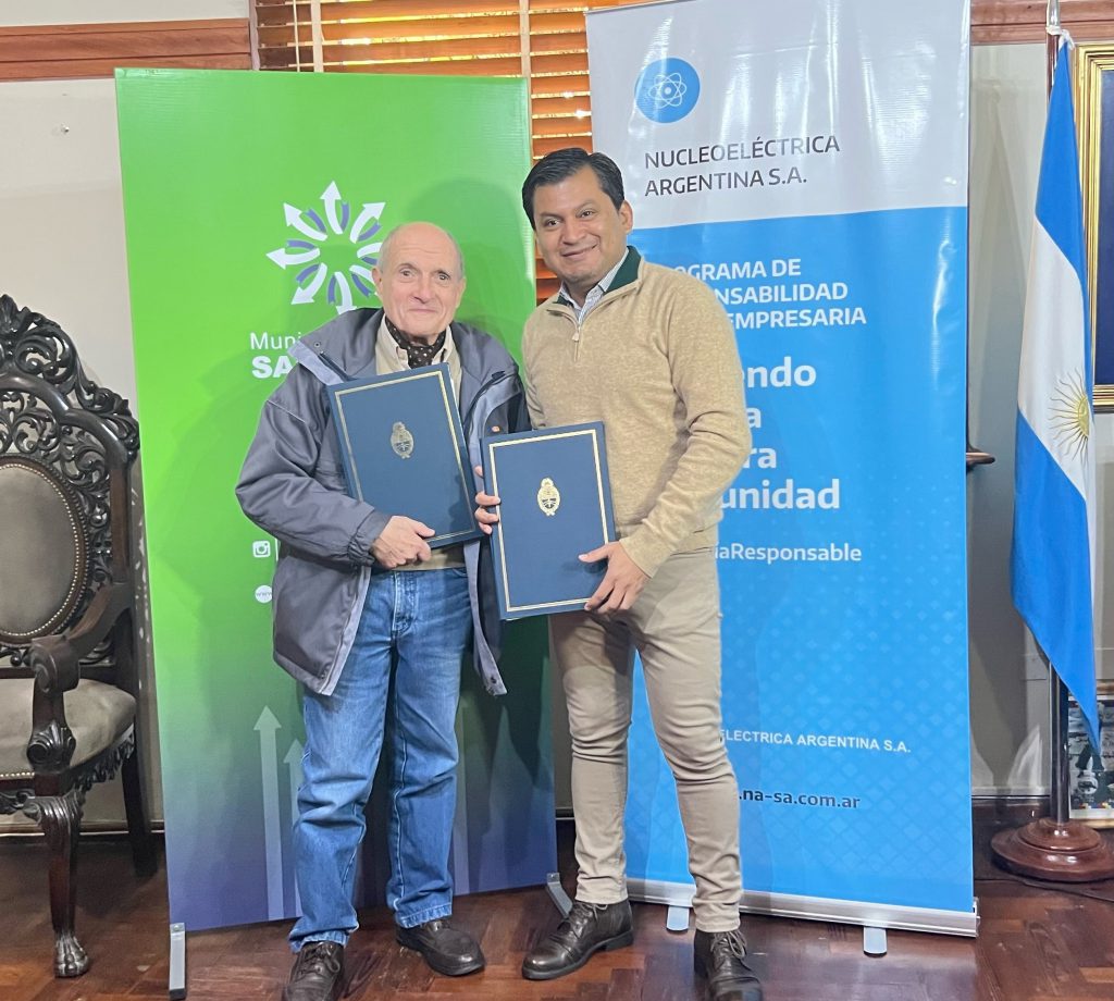 Nucleoeléctrica acordó la entrega de equipos de neonatología para el Hospital Ruffa de San Pedro